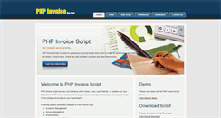 Desktop Screenshot of phpinvoicescript.com
