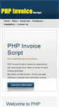 Mobile Screenshot of phpinvoicescript.com